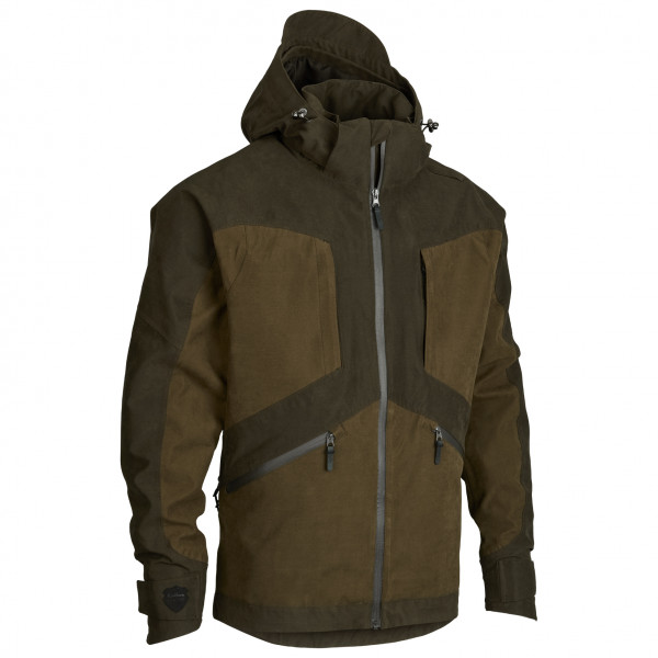 Northern Hunting - Hakan Eik - Regenjacke Gr L braun/oliv von Northern Hunting