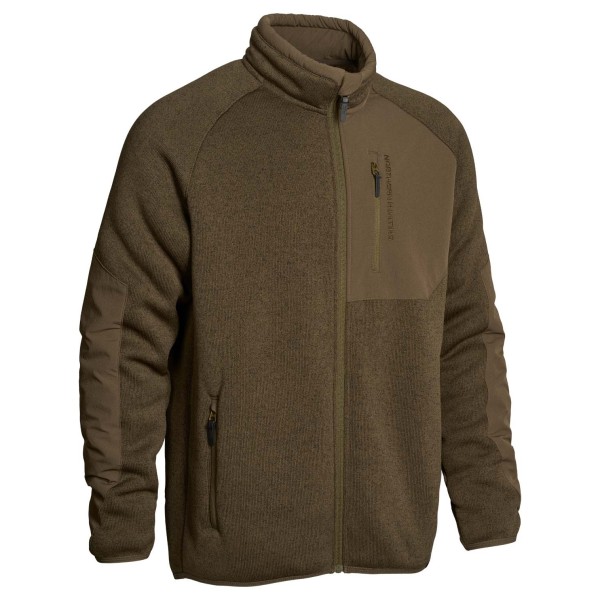 Northern Hunting - Helge - Fleecejacke Gr XL braun von Northern Hunting