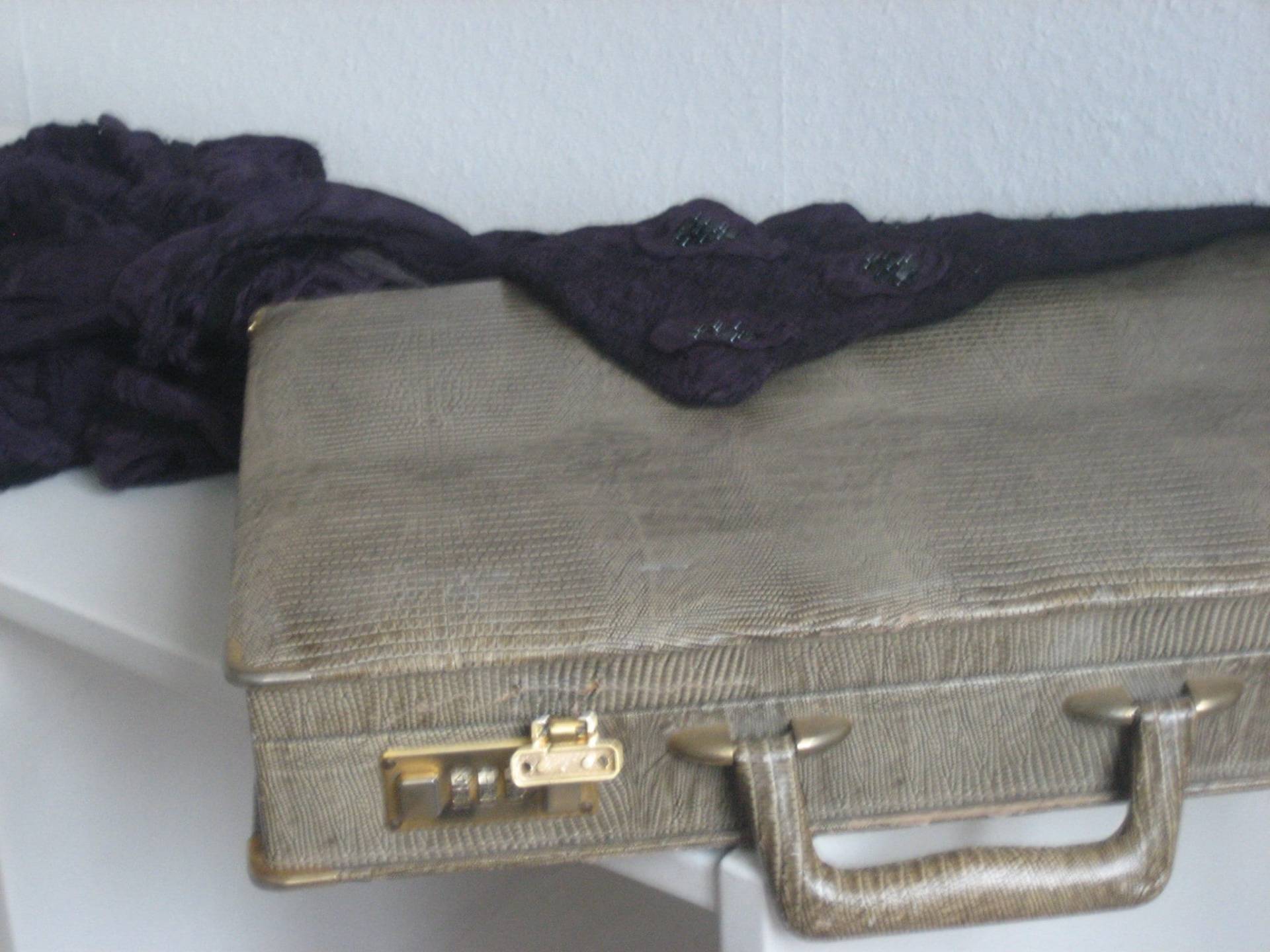 Python Schlange Attache Office Bag Vintage Python Schlange Attache Office Bag Vintage von NorthernLightFairy