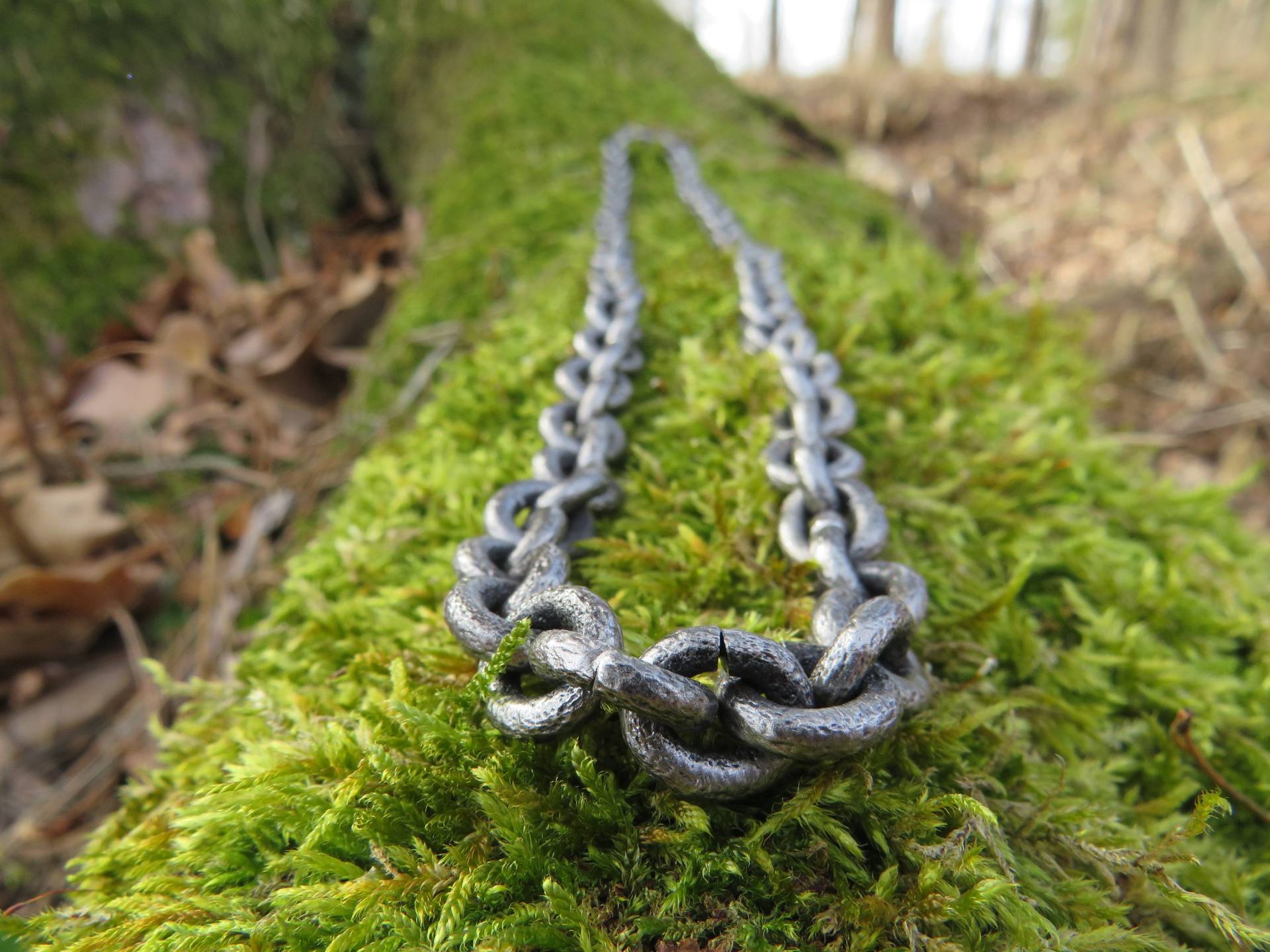 Geschmiedete Stahlkette, Handgemachte Kette Geschmiedete Stahlkette, Handgemachte Kette von NorthmanDesigns