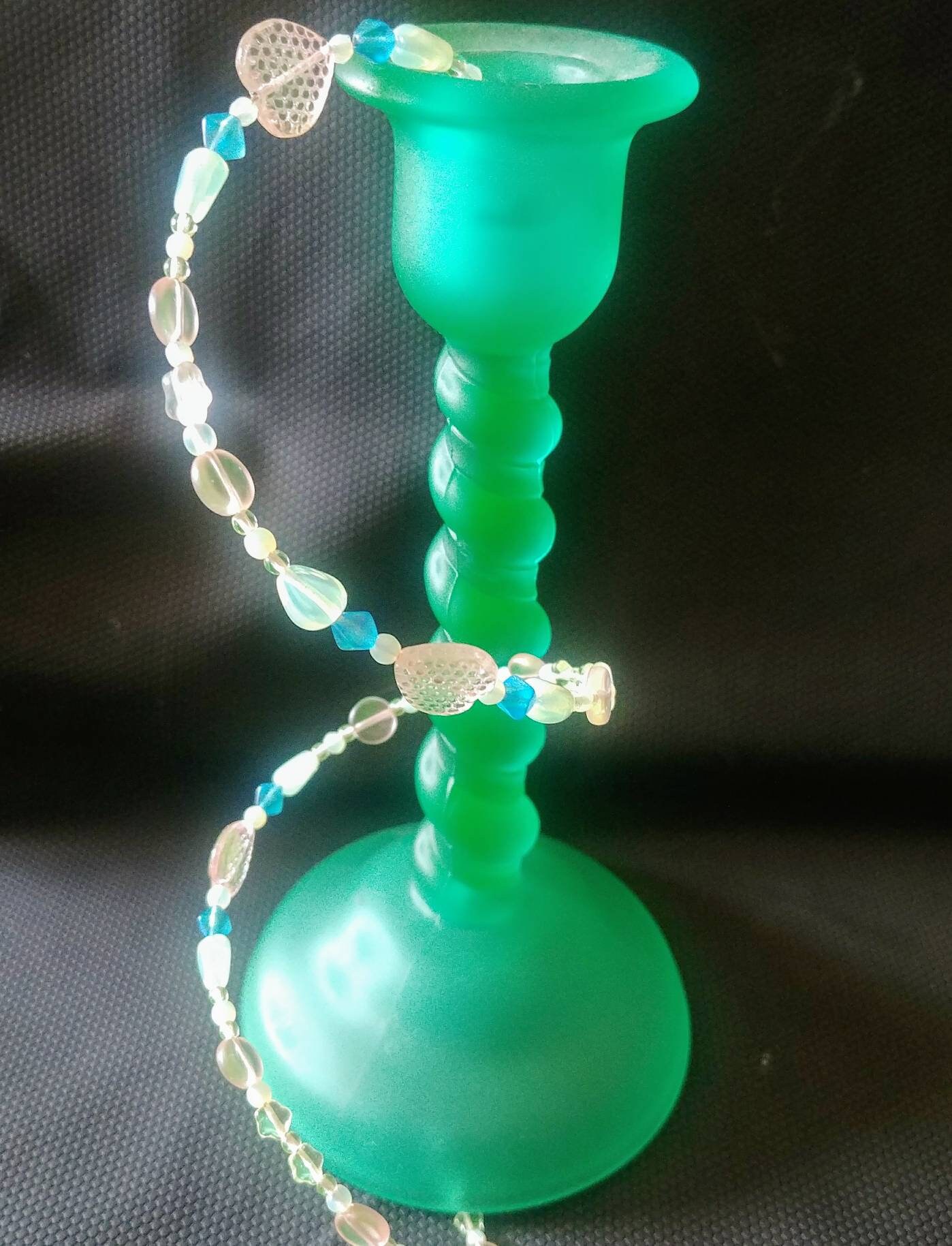 Morgen Himmel Uran Erinnerung Perlenarmband Morgen Himmel Uran Erinnerung Perlenarmband von NorthrnAuroraDesigns
