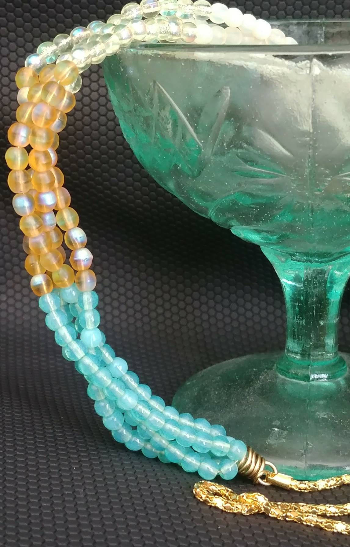 Sunrise Eleganz Uran Halskette Sunrise Eleganz Uran Halskette von NorthrnAuroraDesigns