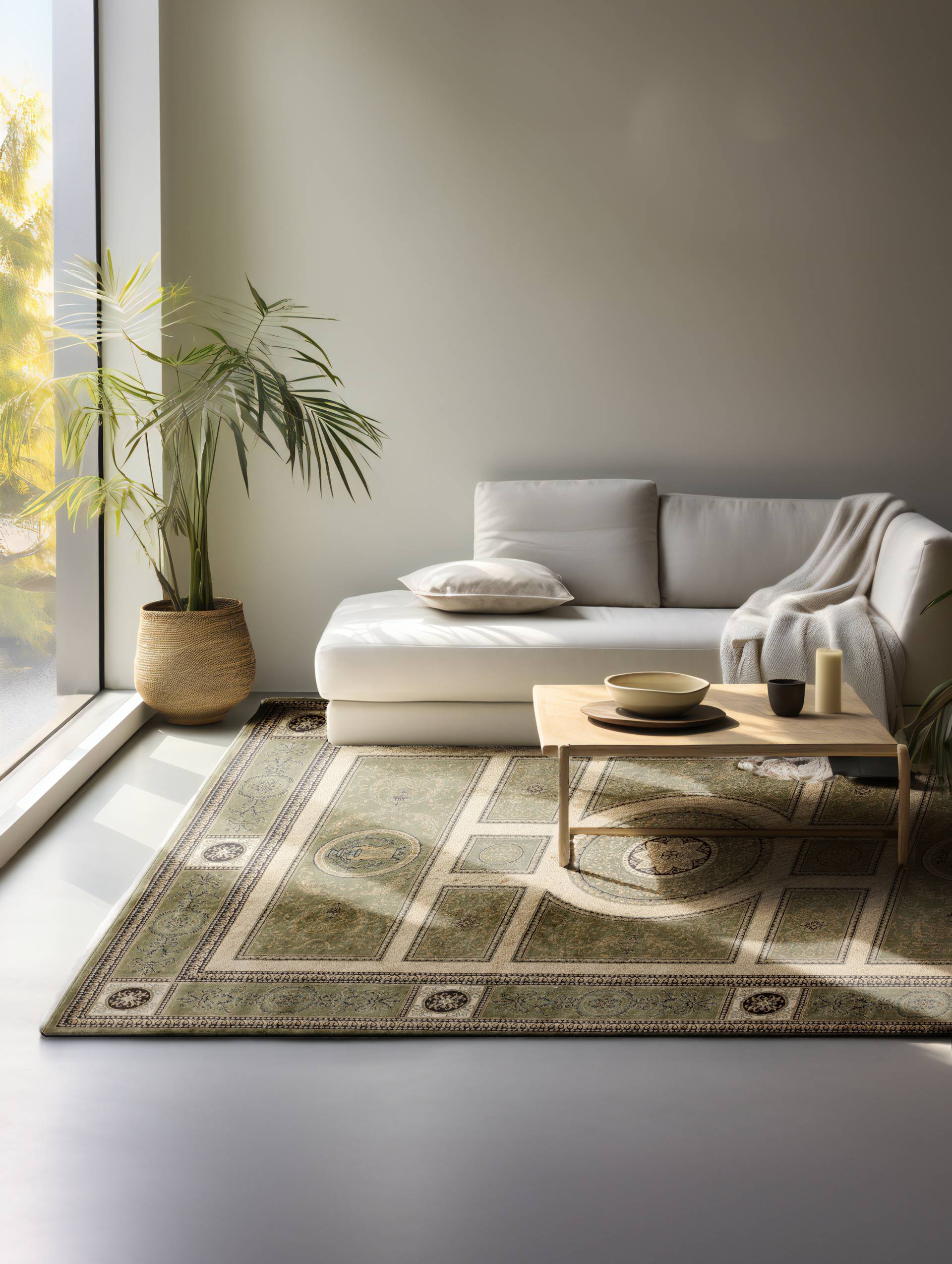 NORTHRUGS Teppich "Guzara", rechteckig, 8 mm Höhe, Orient Optik, Läufer, strapazierfähig, pflegeleicht, robust von Northrugs