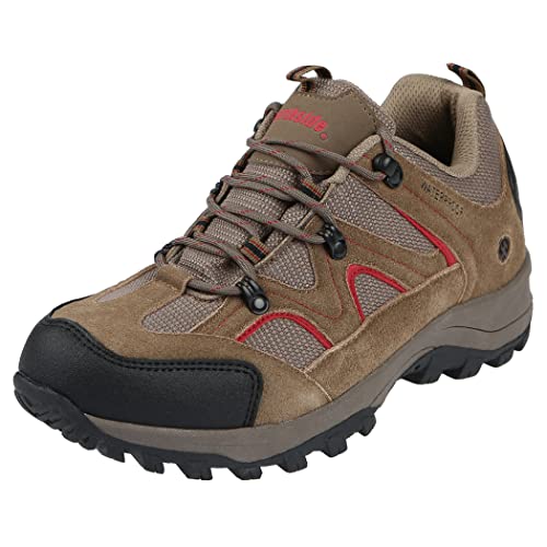 Northside Snohomish Herren Wanderschuh, niedrig, wasserdicht, Braun (Chili Pepper), 44 EU von Northside