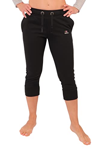 Northster Damen Capri 3/4 Sporthose, schwarz, 3XL von Northster