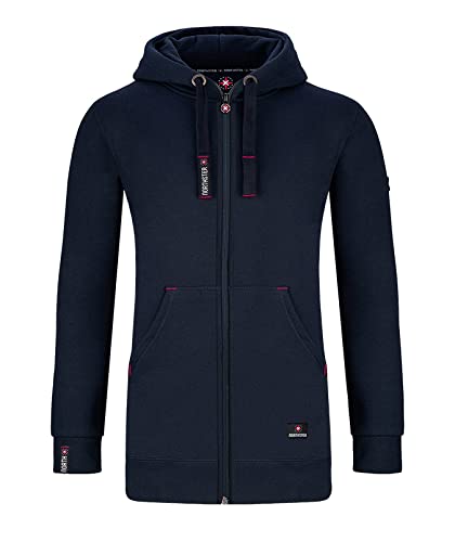 Northster Maxi Zip Hoodie - Lange Trainingsjacke N382 Navy L von Northster