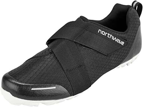 Northwave Active Rennradschuhe, Fahrradschuhe, Radschuhe, Schwarz 45 von Northwave