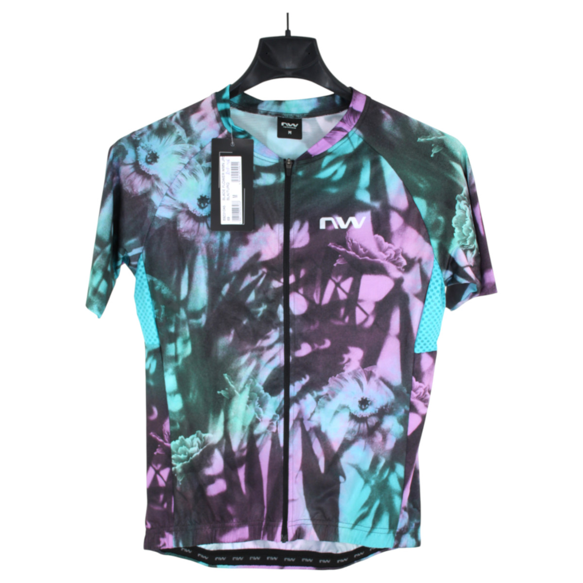 Northwave Blade Flower WMN Jersey Black/TURQ Damen Fahrrad Trikot kurzarm Gr. M Northwave Blade Flower WMN Jersey Black/TURQ Damen Fahrrad Trikot kurzarm Gr. M von Northwave