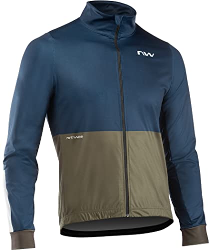 Northwave Blade Light Fahrrad Winterjacke blau/grün 2023: Größe: XXL (54) von Northwave