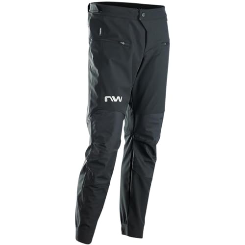 Northwave Bomb Winter Fahrrad Pant Hose lang schwarz 2024: Größe: M (48) von Northwave
