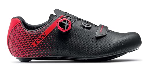 Northwave CORE Plus 2 Schuhe, Fahrradschuhe rot 49 von Northwave