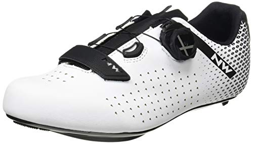 Northwave Core Plus 2 Rennradschuhe, Fahrradschuhe, Radschuhe, Weiß 46 von Northwave