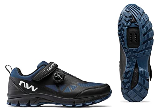 Northwave Corsair MTB/Trekking Fahrrad Schuhe schwarz/blau 2023: Größe: 50 von Northwave