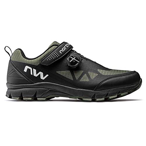 Northwave Corsair MTB/Trekking Fahrrad Schuhe schwarz/grün 2023: Größe: 41 von Northwave