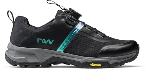 Northwave Crossland Plus Damen MTB Schuhe, Fahrradschuhe Schwarz 39 von Northwave