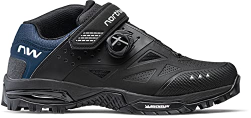 Northwave Enduro Mid 2 MTB/Trekking Fahrrad Schuhe schwarz/blau 2024: Größe: 42 von Northwave