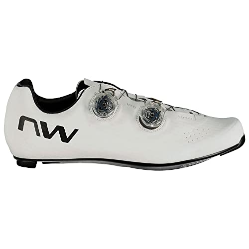 Northwave Extreme GT 4 Rennrad Fahrrad Schuhe weiß/schwarz 2024: Größe: 43.5 von Northwave