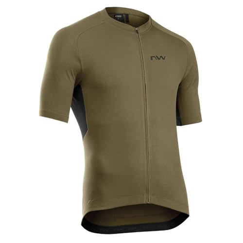 Northwave Force 2 Fahrrad Trikot kurz Forest grün 2024: Größe: S (46) von Northwave