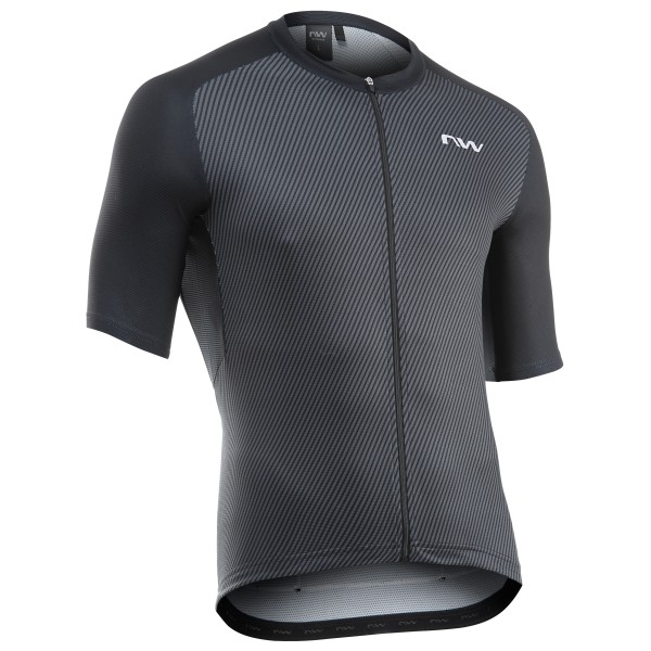 Northwave - Force Evo Jersey Short Sleeve - Radtrikot Gr M grau von Northwave