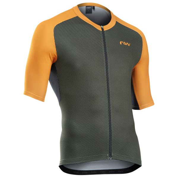 Northwave - Force Evo Jersey Short Sleeve - Radtrikot Gr XL grau von Northwave