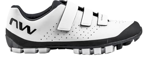 Northwave Hammer MTB Fahrrad Schuhe weiß/schwarz 2024: Größe: 45 von Northwave