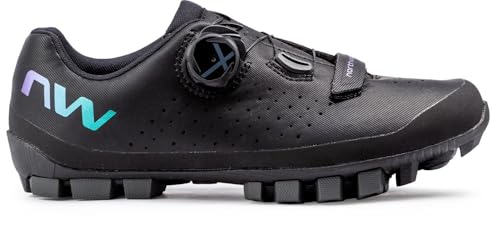 Northwave Hammer Plus Damen MTB Schuhe, Fahrradschuhe schwarz 39 von Northwave