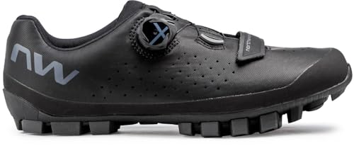 Northwave Hammer Plus MTB Schuhe, Fahrradschuhe Mountainbike schwarz 47 von Northwave