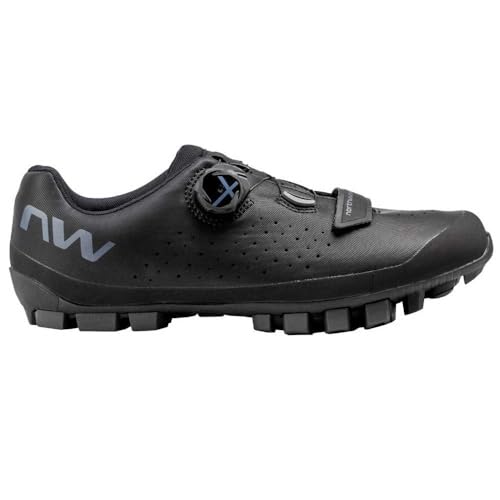 Northwave Hammer Plus Wide MTB Fahrrad Schuhe schwarz 2024: Größe: 43.5 von Northwave