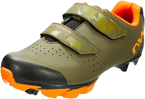 Northwave Origin Junior MTB Schuhe, Fahrradschuhe Mountainbike XC, Orange 32 von Northwave