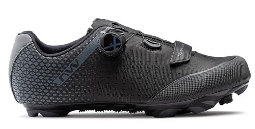 Northwave Origin Plus 2 Schuhe, Fahrradschuhe Mountainbike Schwarz 43 von Northwave