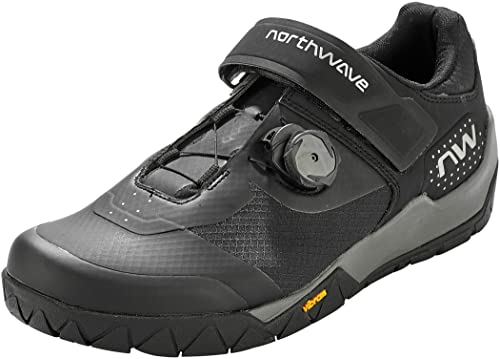Northwave Overland Plus MTB Schuhe, Fahrradschuhe Mountainbike,Schwarz 48 von Northwave