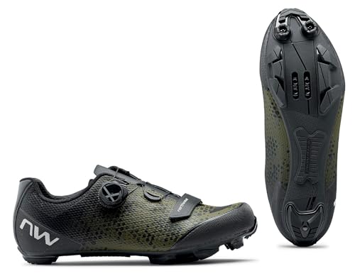 Northwave Razer 2 MTB Schuhe, Fahrradschuhe Mountainbike XC, Grün 46 von Northwave