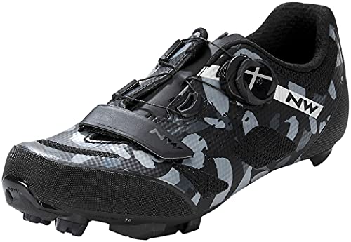 Northwave Razer MTB Fahrrad Schuhe camo schwarz/grau 2021: Größe: 42 von Northwave