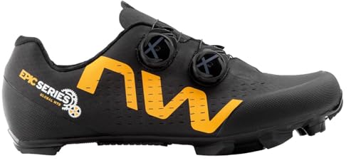 Northwave Rebel 3 Epic Series MTB Schuhe, Fahrradschuhe Mountainbike Schwarz 48 von Northwave