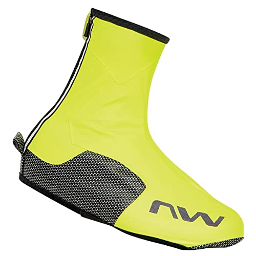 Northwave Unisex Acqua Überziehschuhe, Yellow Fluo/Black von Northwave