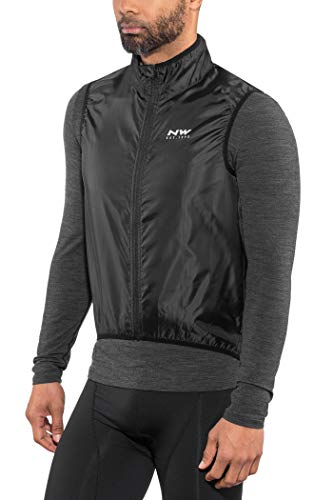 Northwave Unisex Vortex Weste, Black, L von Northwave