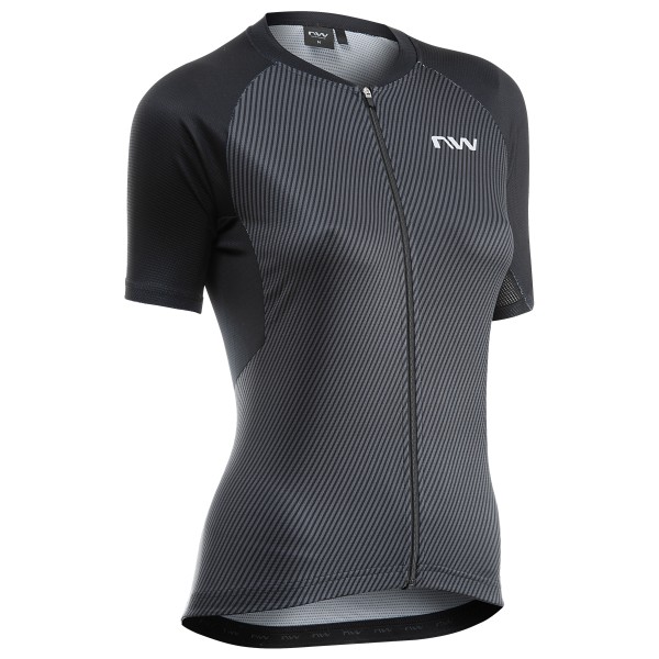 Northwave - Women's Force Evo Jersey Short Sleeve - Radtrikot Gr L;M;XL;XXL grau;türkis von Northwave