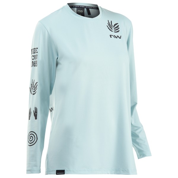 Northwave - Women's Xtrail Long Sleeve Jersey - Radtrikot Gr XL grau von Northwave