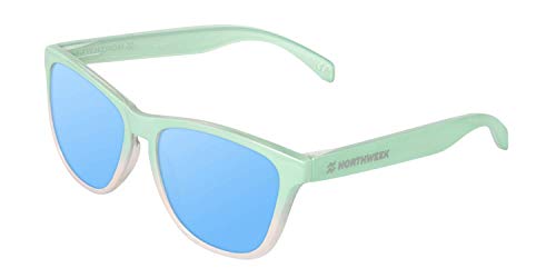 NORTHWEEK Unisex-Erwachsene GRADIANT OBERG Sonnenbrille, Blau (Ice Blue), 140.0 von Northweek