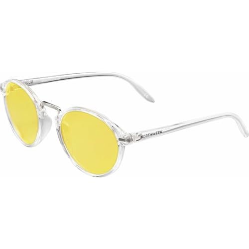 NORTHWEEK Unisex-Erwachsene VESCA LUOPING Sonnenbrille, Gelb (Transparente Yellow), 132.0 von Northweek