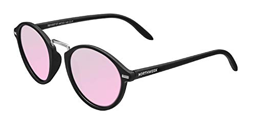 NORTHWEEK Unisex-Erwachsene VESCA PIPE Sonnenbrille, Pink (Rose Gold), 132.0 von Northweek