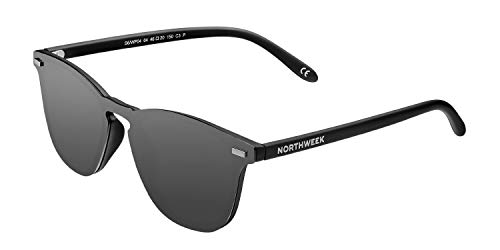 NORTHWEEK Unisex-Erwachsene WALL PHANTOM NOLAN Sonnenbrille, Silber (Silver), 136.0 von Northweek