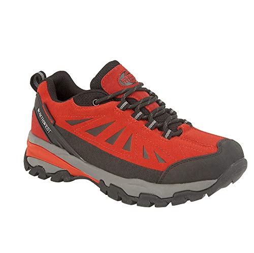 Northwest Territory Damen Keele Low Wanderschuh, Red Black, 39 EU von Northwest Territory