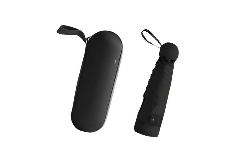 Norvéa Home Taschenregenschirm Mini Regenschirm, kompakter Regenschirm mit Aufbewahrungsbox, kompakter Regenschirm mit Aufbewahrungstasche, ultra leicht von Norvéa Home
