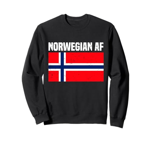 Norwegische Flagge Norwegen Pride Herren Damen Sweatshirt Norwegische Flagge Norwegen Pride Herren Damen Sweatshirt von Norway Designs for Scandinavian Pride