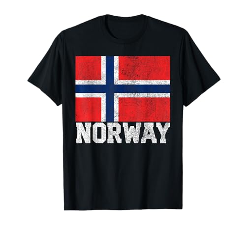 Norwegen-Flagge Family Pride Land Männer Frauen Vintage Geschenk T-Shirt von Norway Flag Vintage Men Women Kids Retro Gift