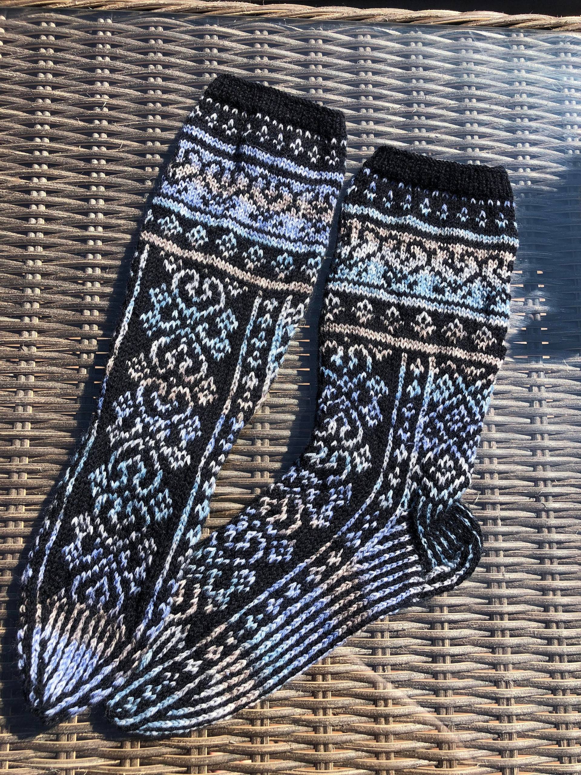 Wunderschöne Socken von NorwegianKnitByAukan