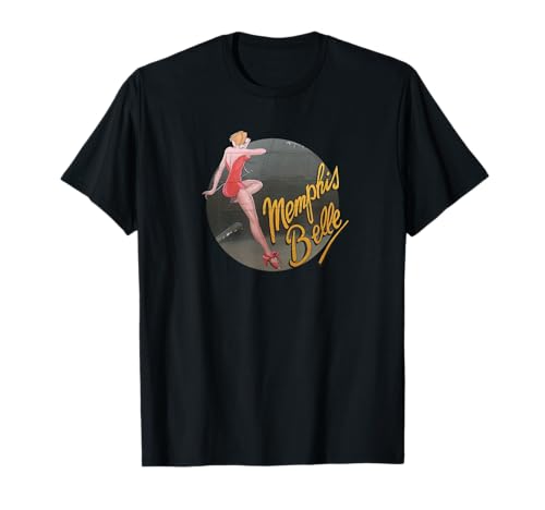 Pin up Girl WWII B-17 Flying Fortress Memphis Belle T-Shirt Pin up Girl WWII B-17 Flying Fortress Memphis Belle T-Shirt von Nose art WW2 B17 Memphis Belle military apparel