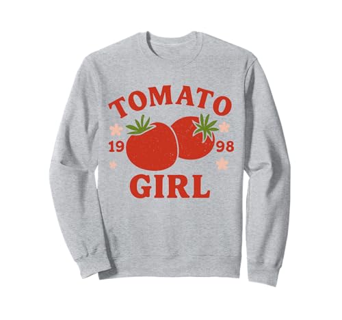 1998 Tomato Girl Retro Sweatshirt 1998 Tomato Girl Retro Sweatshirt von Nostalgic Tomato Girl Vintage Artwork