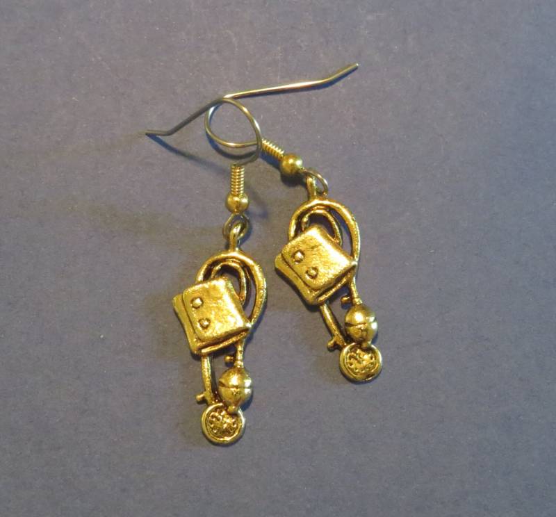 Blutdruckmanschette Manschette Arzt Krankenschwester 24 Karat Vergoldet Oder Mattsilber Eg480/Es414 von NostalgicCharm